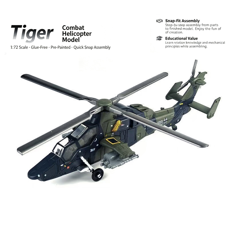 Rc Helicopter Hobby Grade - ชุดประกอบเฮลิคอปเตอร์ทหาร DIY ขนาด 1:72, ประตูห้องโดยสารเปิดได้, อุปกรณ์เสริมที่ถอดออกได้,