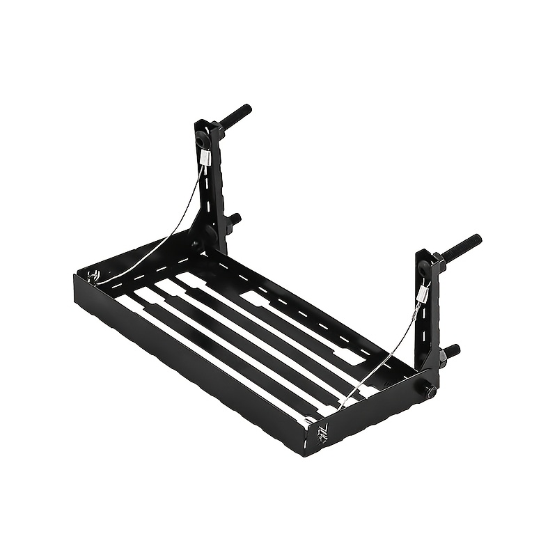 Rc Hobby Desk - อุปกรณ์เสริมสำหรับรถบังคับวิทยุแบบปีนเขา, ของตกแต่งที่สมจริง, กล่องเครื่องมือจำลอง, โต๊ะตั้งแคมป์, แผ่นโต๊ะพับได้แบบเปิดได้, วัสดุโลหะ,