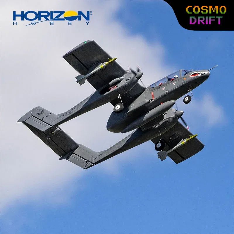Rc Hobby Experts - เครื่องบินบังคับวิทยุฮอต ฮอไรซอน ฮอบบี้ รุ่นไมโคร OV-10 บรอนโก