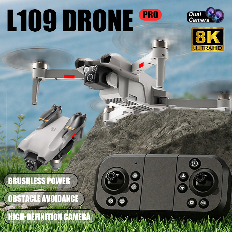 Rc Hobby Grade Helicopter - โดรนรุ่นใหม่ L017 Pro Brushless 3D Roll