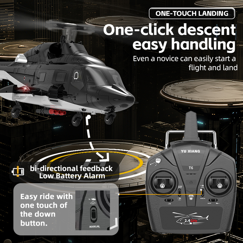 เฮลิคอปเตอร์บังคับวิทยุ YUXIAN - Rc Hobby Experts บทวิจารณ์และราคา