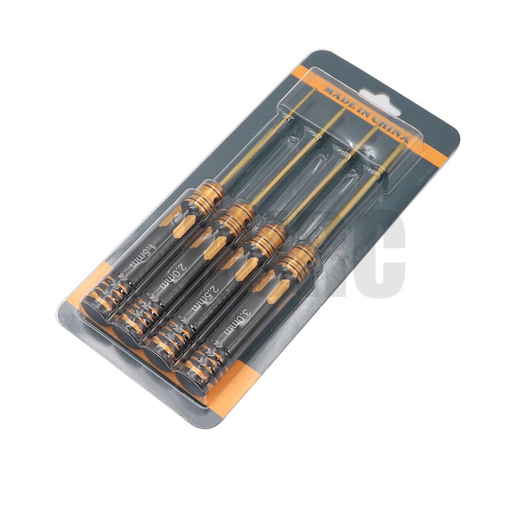 Ajrc 4 ชิ้น/เซ็ตไทเทเนียมชุบ 1 - Rc Hobby Electric Screwdriver บทวิจารณ์และราคา