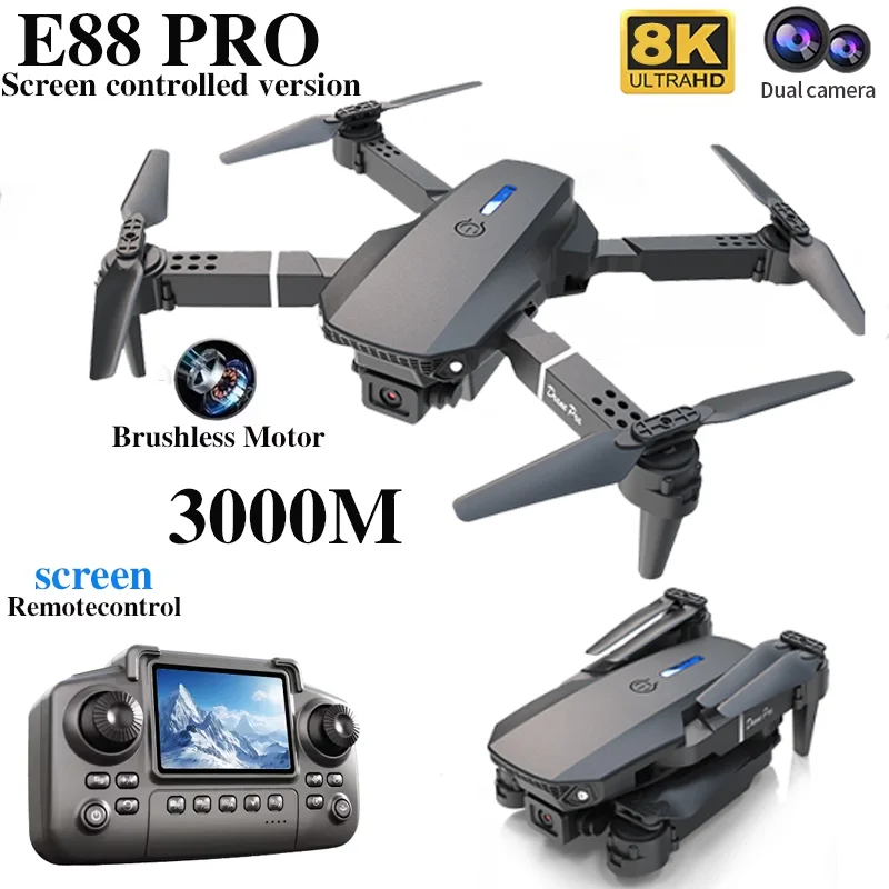 Professional E88 PRO Drone หน้ - Rc Hobby Grade Helicopter บทวิจารณ์และราคา