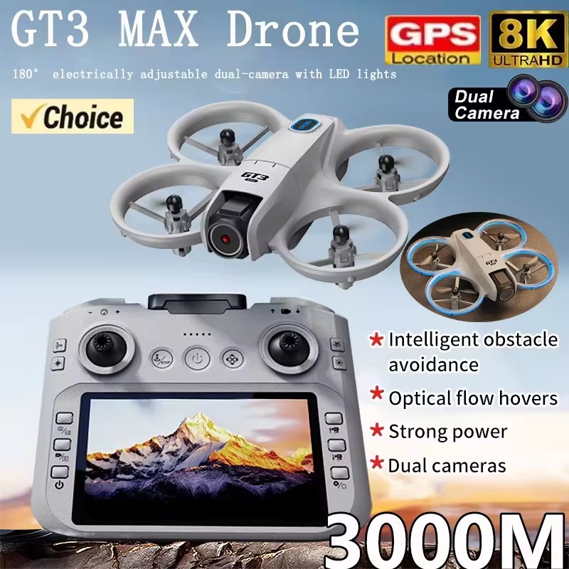 โดรน 2026 GT3Max HD 8K RC พร้อ - Rc Hobby Grade Helicopter บทวิจารณ์และราคา