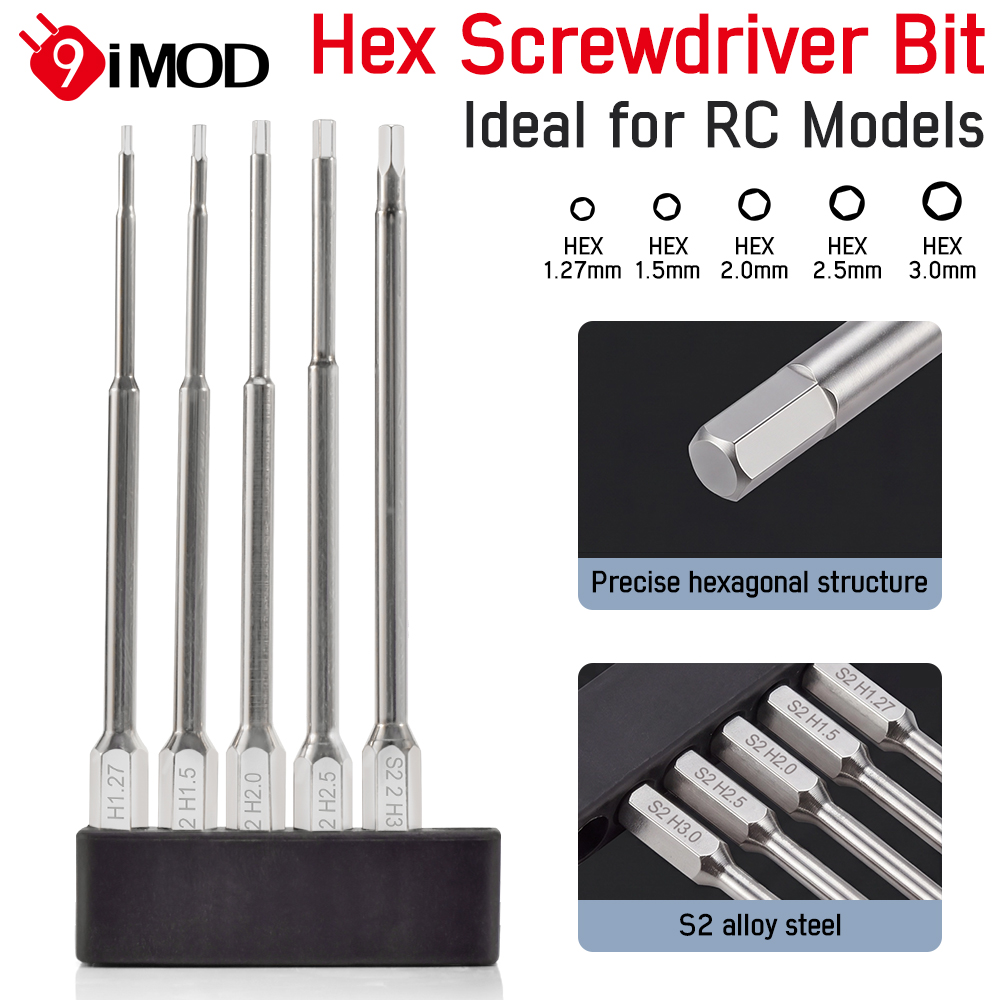 9IMOD ชุดไขควงหกเหลี่ยม 100 มม - Rc Hobby Electric Screwdriver บทวิจารณ์และราคา