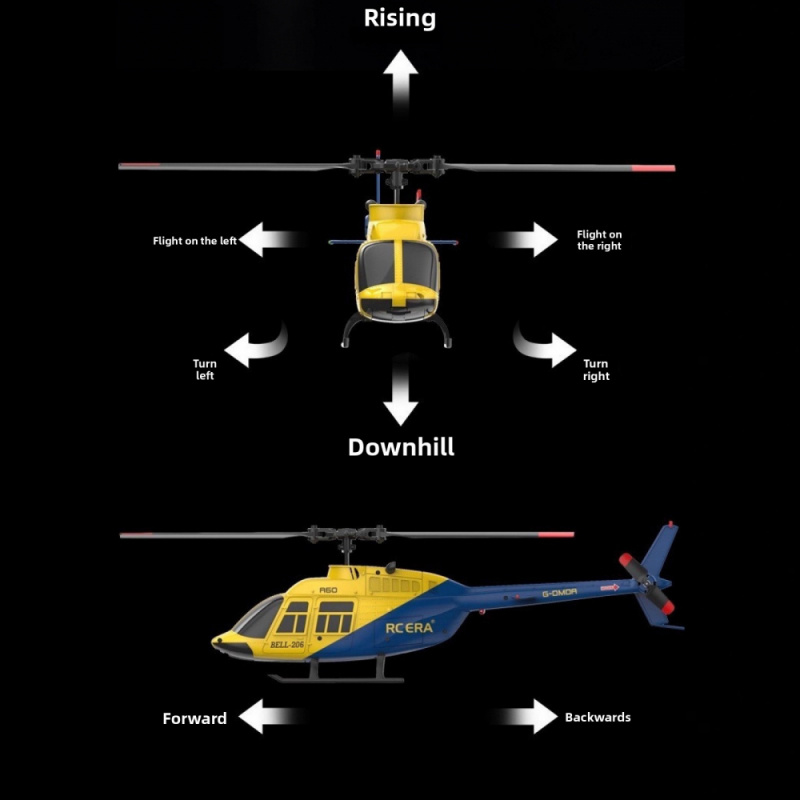 เฮลิคอปเตอร์ RC ERA A60 พร้อมฟ - Rc Hobby Grade Helicopter บทวิจารณ์และราคา