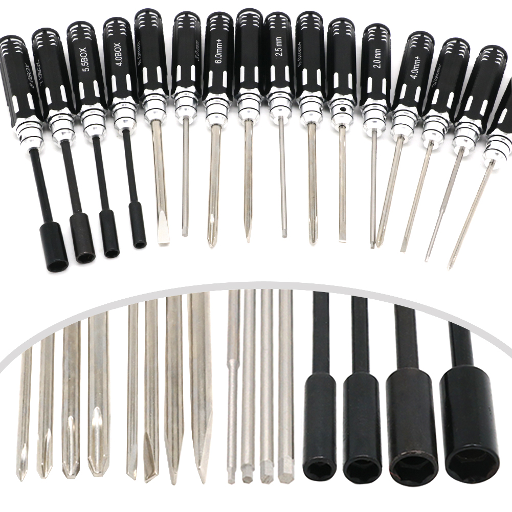 RC Hex Driver Set - 16 ชิ้น He - Rc Hobby Electric Screwdriver บทวิจารณ์และราคา