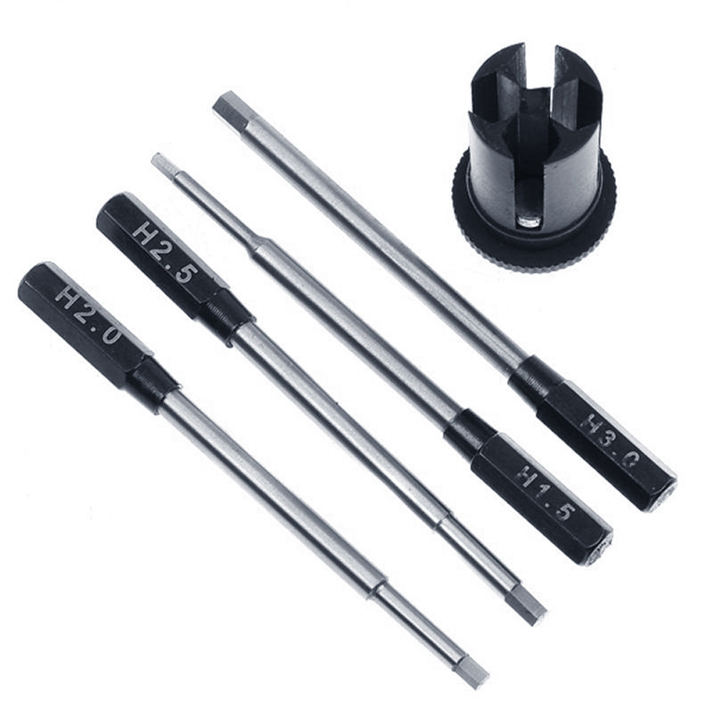 ชุดเครื่องมือไขควงหกเหลี่ยมโลห - Rc Hobby Electric Screwdriver บทวิจารณ์และราคา